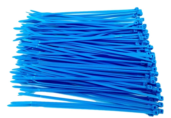 Picture of Zip Ties in Blue - 150mm (100 pack)