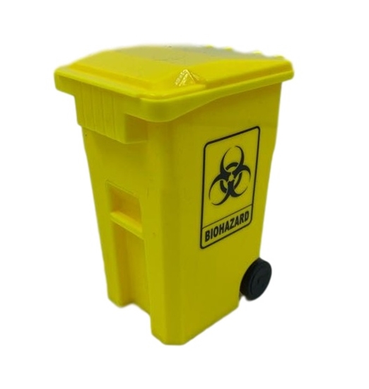 Picture of Biohazard Waste Bin (Yellow)