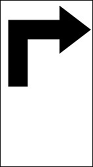 Picture of Right Turn Only Sign