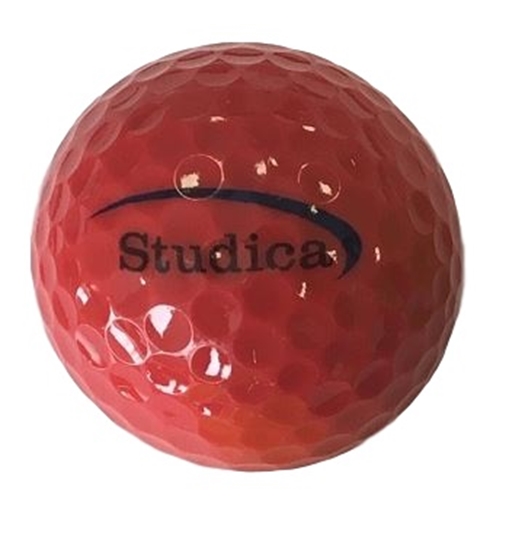 Picture of Red Studica Solid Golf Ball