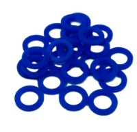 Picture of 6mm D Shaft Spacer 1mm - Nylon (24 pack)