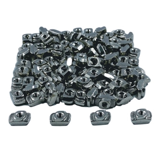Picture of M3 Stainless Steel T-Slot Nut (100 pack)