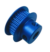 Picture of 30 Tooth GT2-6mm Timing Belt D-Shaft Pulley