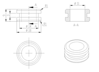 Studica Rubber Grommet