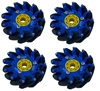 Picture of 100mm Slim Mecanum Wheel Set (Bearing Rollers, 2 left, 2 right)