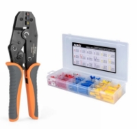 Picture of Insulated Terminal Ratchet Wire Crimping Tool Kit