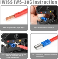 Picture of Insulated Terminal Ratchet Wire Crimping Tool Kit