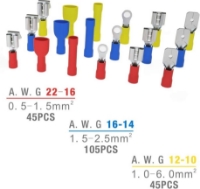 Picture of Insulated Terminal Ratchet Wire Crimping Tool Kit