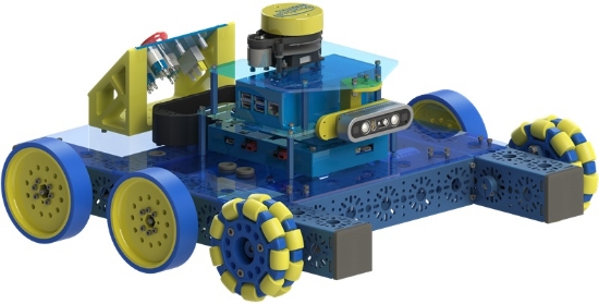 Picture of Six-Wheel Drive Bot (D Shaft)