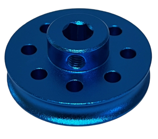 Picture of 30mm OD Round Groove Hex-Shaft Pulley