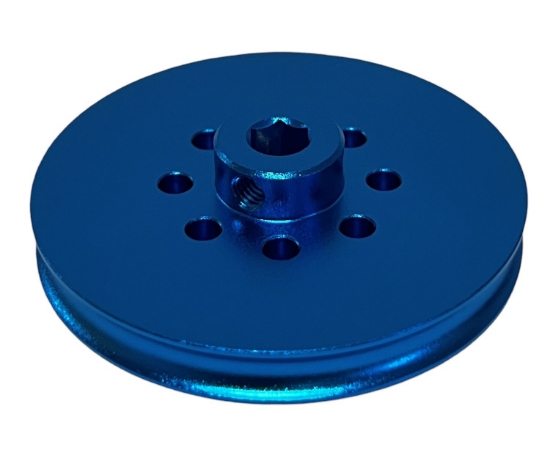 Picture of 50mm OD Round Groove Hex-Shaft Pulley