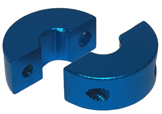 Picture of 6mm Hex-Shaft Collar Clamp 2 Piece