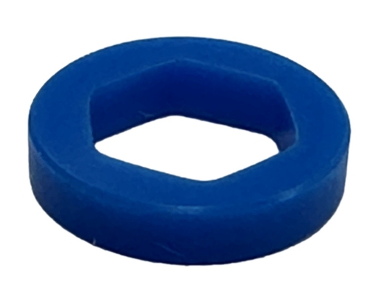 Picture of 6mm Hex-Shaft Nylon Spacer 1mm (24 pack)