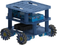 Picture of The Mecanum Stack Robot Basic - Autonomous Mobile Robotics Trainer