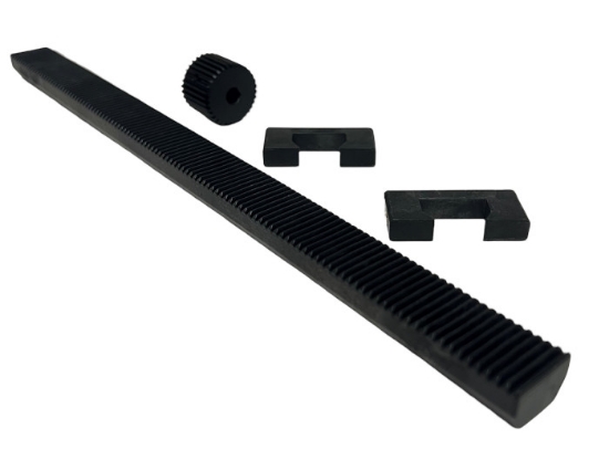 Picture of 6mm Hex-Shaft Rack and Pinion Set
