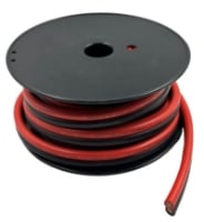 Picture of 4AWG Red/Black Flexible Silicone Bonded Wire 8m