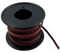 Picture of 18AWG Red/Black Flexible Silicone Bonded Wire 8m