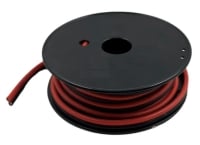 Picture of 10AWG Red/Black Flexible Silicone Bonded Wire 8m