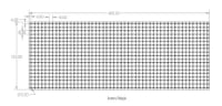 Picture of 152mm x 400mm x 1mm Polycarbonate Perforated Sheet