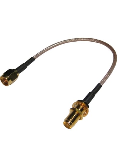 Picture of RF Extension Cable - RPSMA(M)-RPSMA(F) 15cm