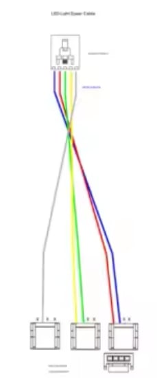 Picture of LED Light Tower Cable for BASE Robot